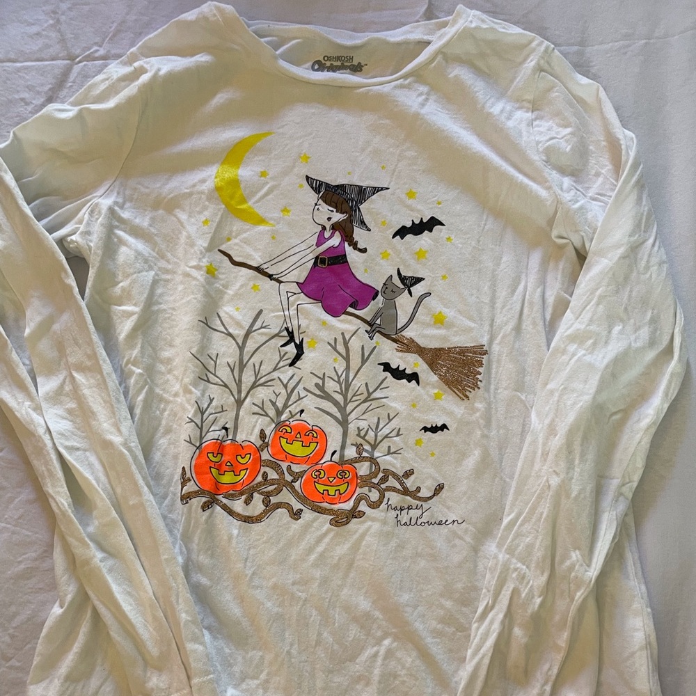 EUC Oshkosh Halloween long sleeve shirt.